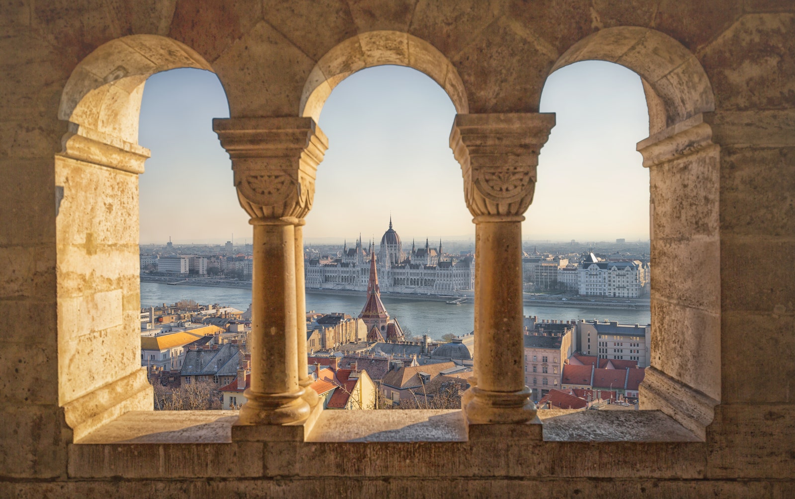 Parliament from Fisherman's Bastion