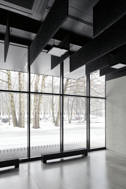 Media Building of Riga Art and Media School / MADE arhitekti - Interior Photography, Windows, Column