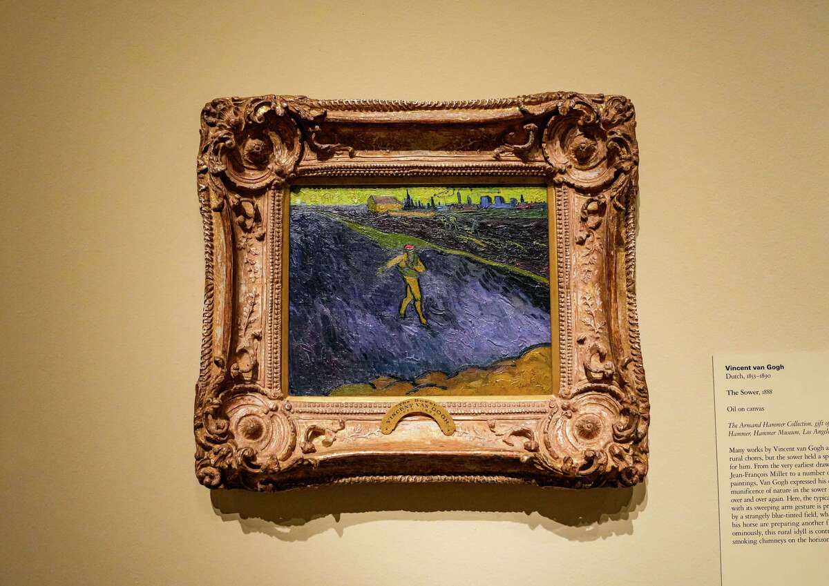 Rembrandt to Van Gogh: Masterpieces from the Armand Hammer Collection opens at the Museum of Fine Arts Houston on Thursday, Oct. 12, 2023, in Houston.