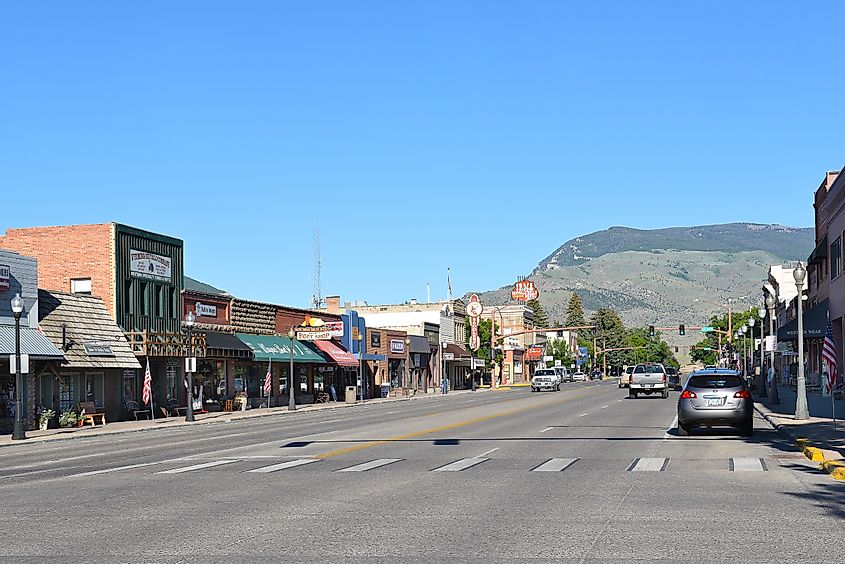 Sheridan Avenue in Cody, Wyoming