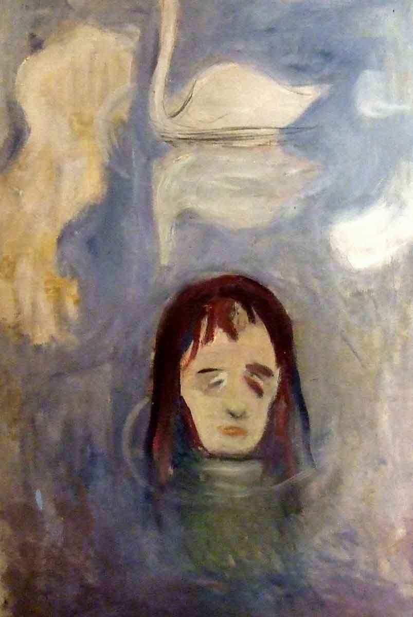 edvard munch vision painting