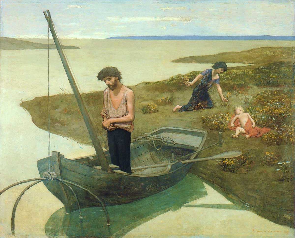 puvis de chavannes poor fihserman painting