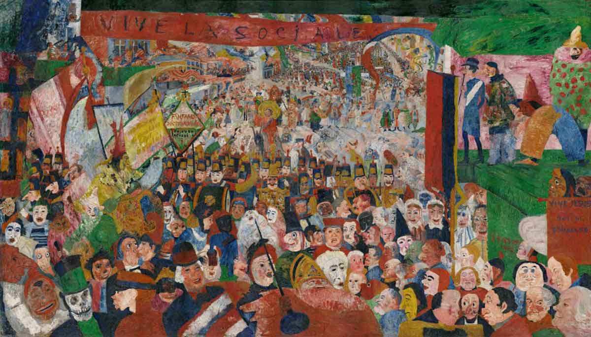 james ensor entry of christ into brussels