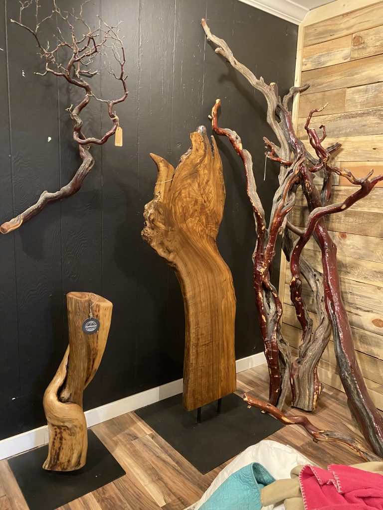 Wood artwork by Dustin McLaughlin with The Humblewood Company is pictured, location and date unspecified | Photo courtesy of Dustin McLaughlin, St. George News