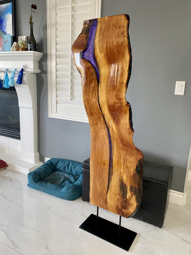 Wood artwork by Dustin McLaughlin with The Humblewood Company is pictured, location and date unspecified | Photo courtesy of Dustin McLaughlin, St. George News