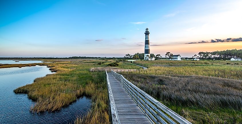 The Lighthouse in Nags Head, North Carolina.