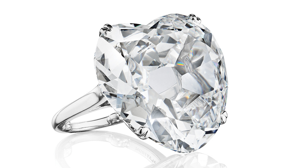 Siegelson’s Drexel Heart, a 31-carat Golconda-diamond ring by Harry Winston.
