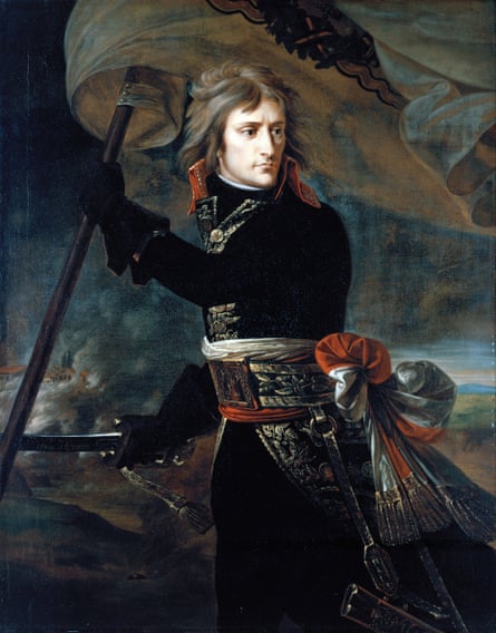 Napoleon Bonaparte at the Pont d’Arcole by Antoine-Jean Gros, 1796.