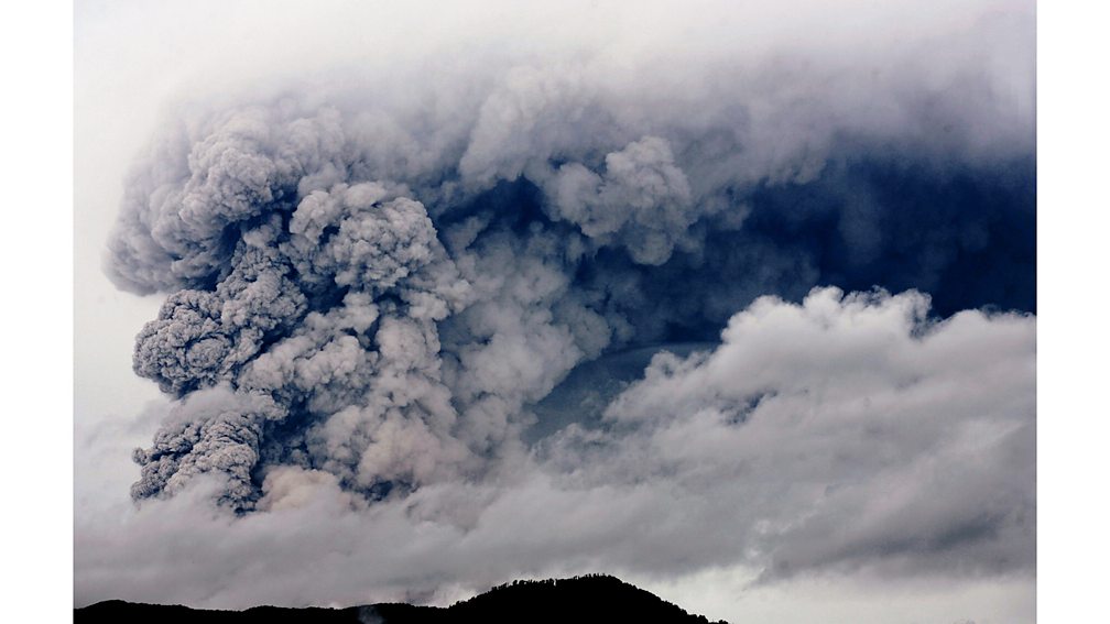 Getty Images The ash clouds produced by volcanic eruptions can stretch many miles into the atmosphere and influence everything from sunsets to global temperatures (Credit: Getty Images)