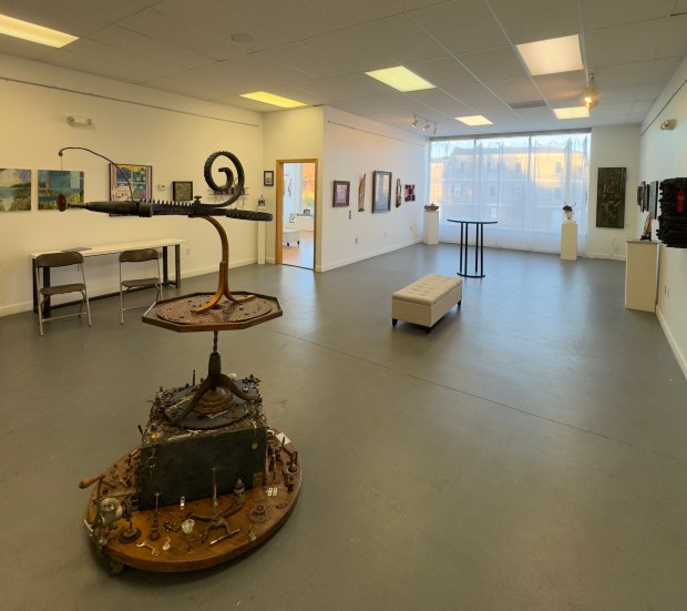 Stella's Art Gallery in Willoughby has grown to be an incubator for artists. The gallery assists artists with not only artist interaction, but webpage development and online sales. (Marah Morrison -- The News-Herald)