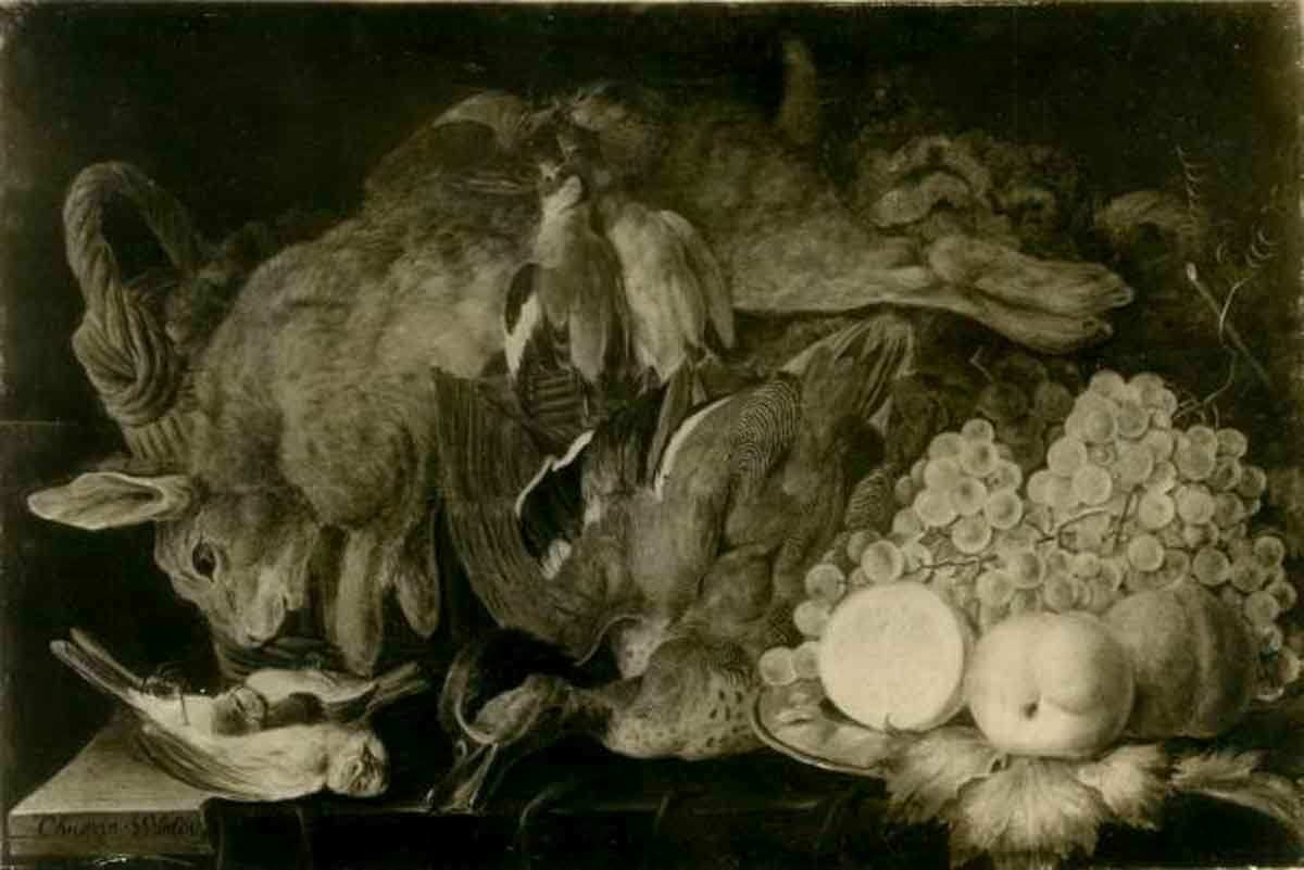 christian wehrlin game piece hare poultry fruit