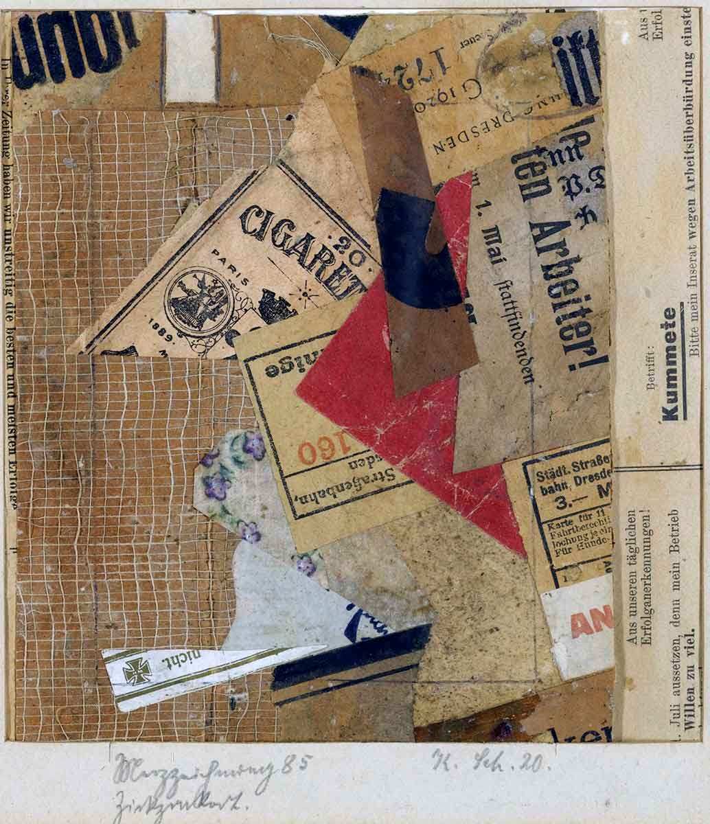 dada artists kurt schwitters merz