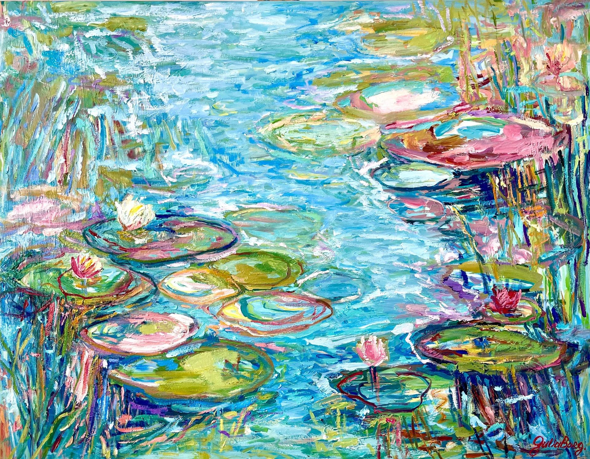<em>Water Lily Pond</em> by Julia Borg