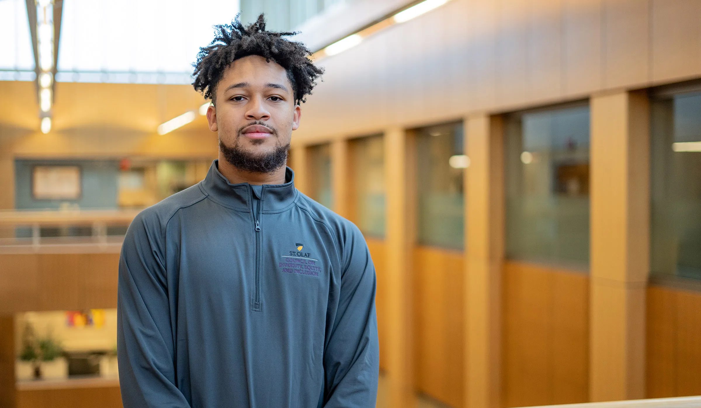 Aidan Lloyd '24 will use his George Floyd Fellowship to support his work focused on changing the perception of the Black community — specifically Black and BIPOC athletes.