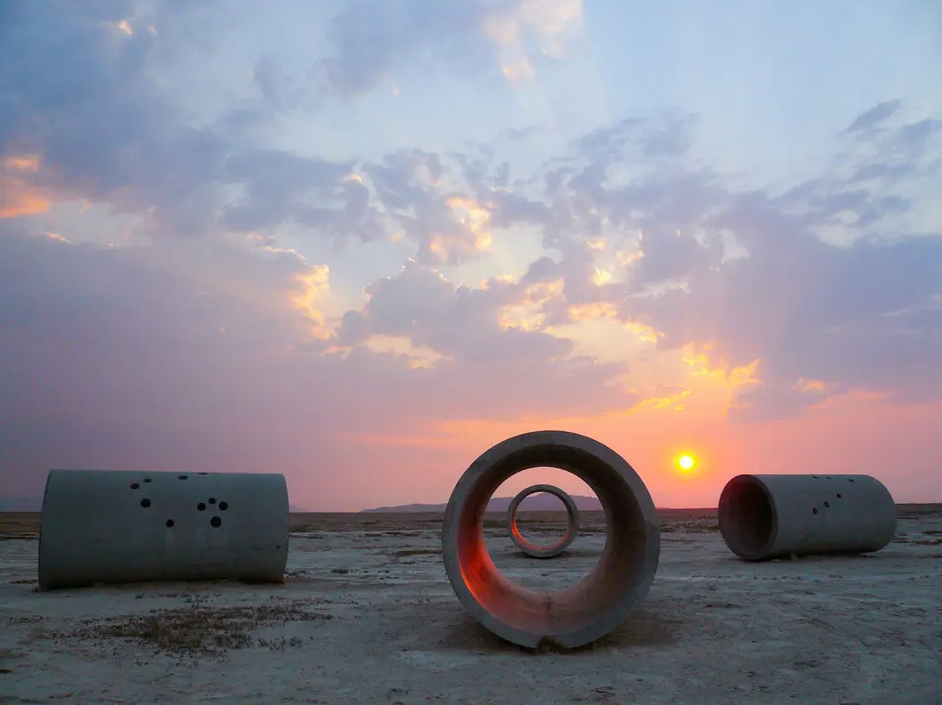 groundswell delmonico Nancy Holt Sun Tunnels 1973 76. Photo Credit.HoltSmithson Foundation and Dia Art FoundationLicensed by Artists Rights Society New York