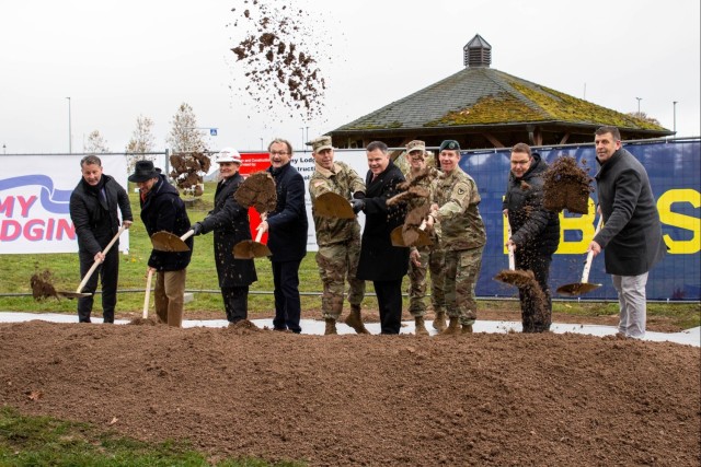 Historic groundbreaking marks another victory for the Baumholder Military Community