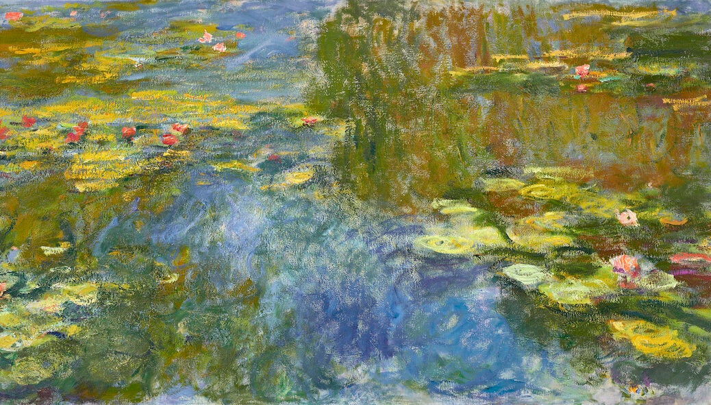 Le bassin aux nymphéas, Claude Monet, circa 1917-1919