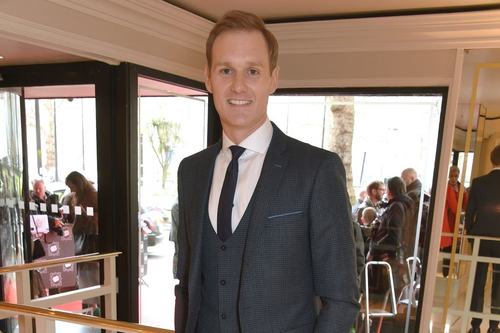 dan walker at 2018 tric awards