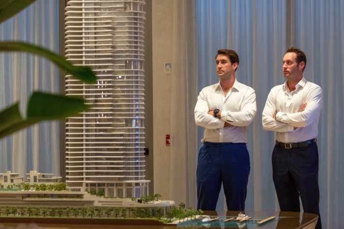 The man renowned as America’s ‘condo king’ is handing over the family business to his sons, Jon Paul, 39, and Nick, 35