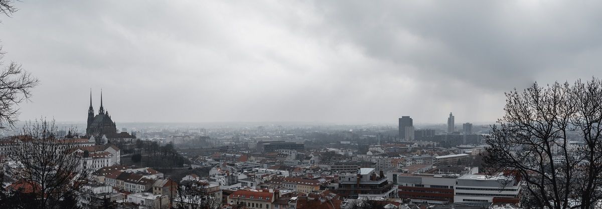 Brno city panoramic image