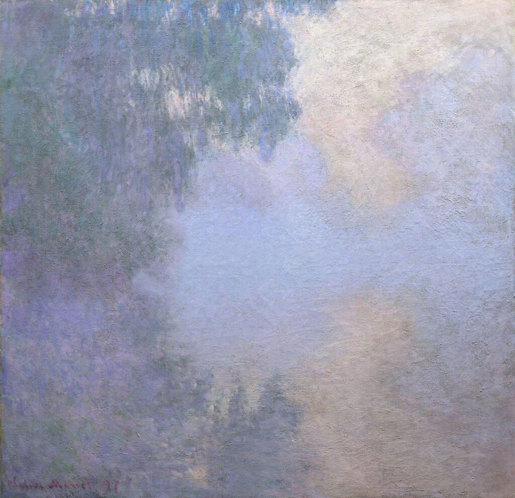 Claude Monet, Branch of the Seine near Giverny (Mist), 1897 The Art Institute of Chicago, Mr. and Mrs. Martin A. Ryerson Collection