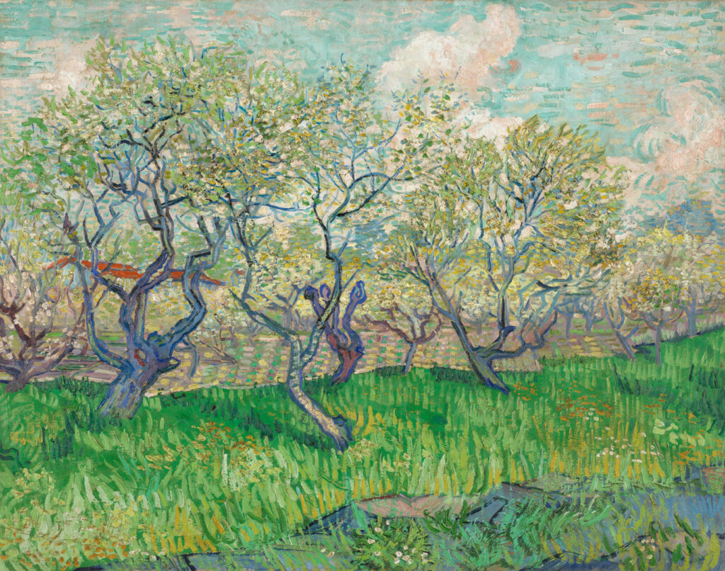 Vincent Van Gogh, Orchard in Blossom, 1889 Van Gogh Museum, Amsterdam (Vincent van Gogh Foundation)