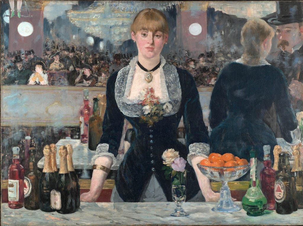 Edouard Manet - A Bar at the Folies-Bergère - 1881