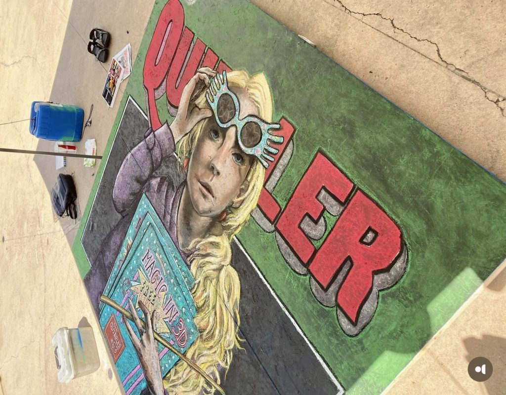 Chalk art by Kimberly Ipson is on display at a chalk art festival in Provo, Utah, date unspecified | Photo courtesy of Kimberly Ipson, St. George News