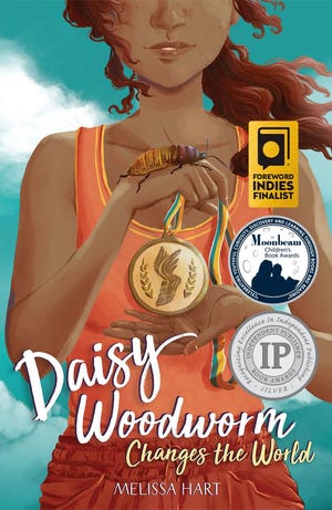 "Daisy Woodworm Changes the World" is by author Melissa Hart.