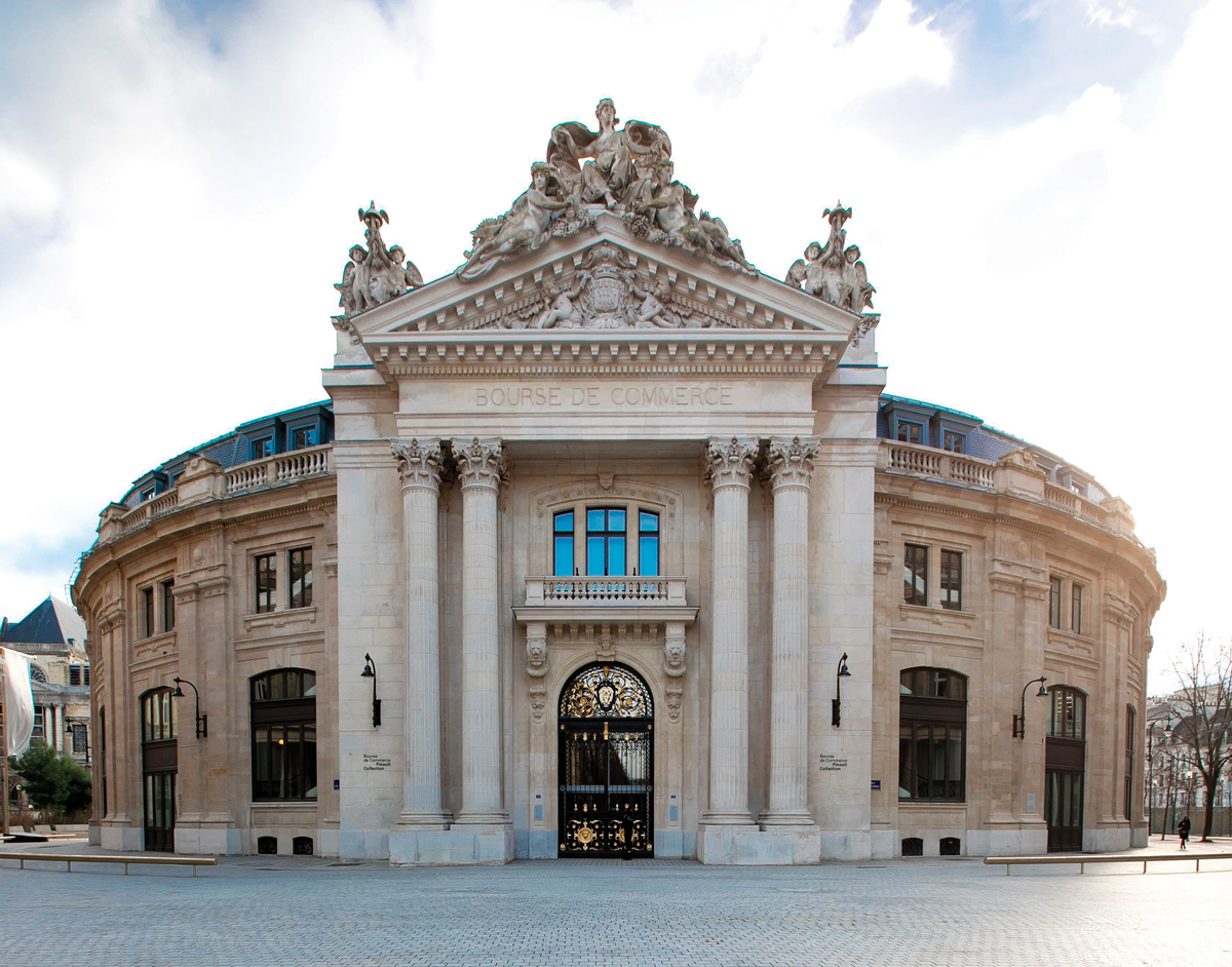 Exterior of the Bourse de Commerce, new home of François Pinault’s contemporary art collection.