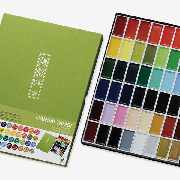 Kuretake Gansai Tambi Watercolor, Set of 48