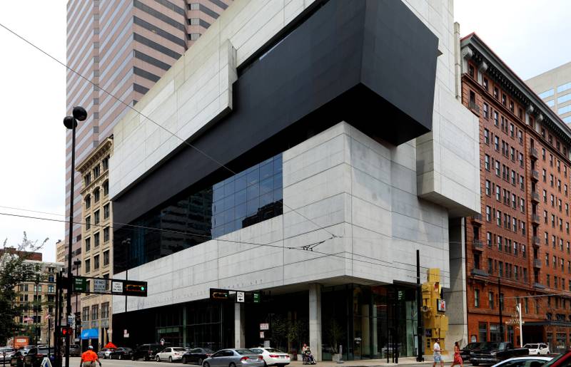 The Lois and Richard Rosenthal Centre for Contemporary Art building in Cincinnati was Zaha Hadid's first museum commission. Getty Images