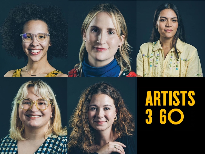 Clockwise from top left: Larissa Ramey, Jocelyn Reid, Ana Buitrago, Melissa Loney, Augusta Zuerker