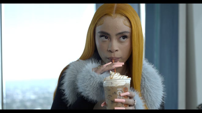 Rapper Ice Spice appeared in a commercial with Ben Affleck to promote her new drink with Dunkin', the Ice Spice Munchkins Drink.