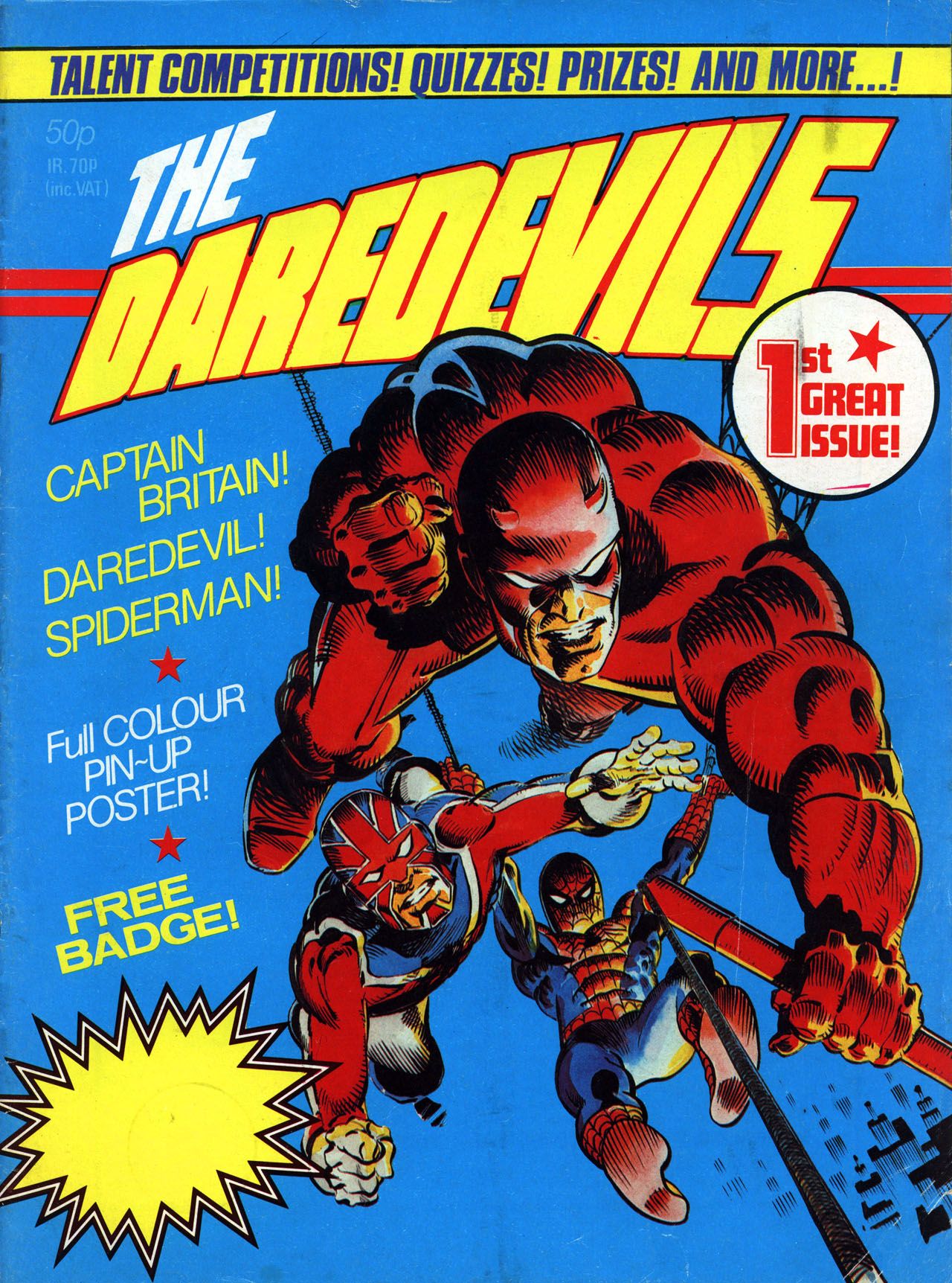 The cover of Daredevils #1