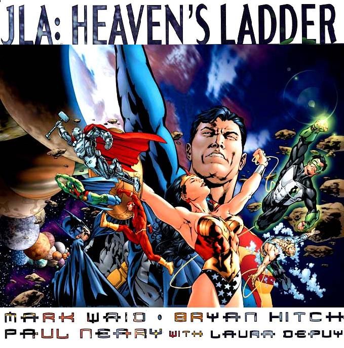 The cover of JLA: Heaven's Ladder