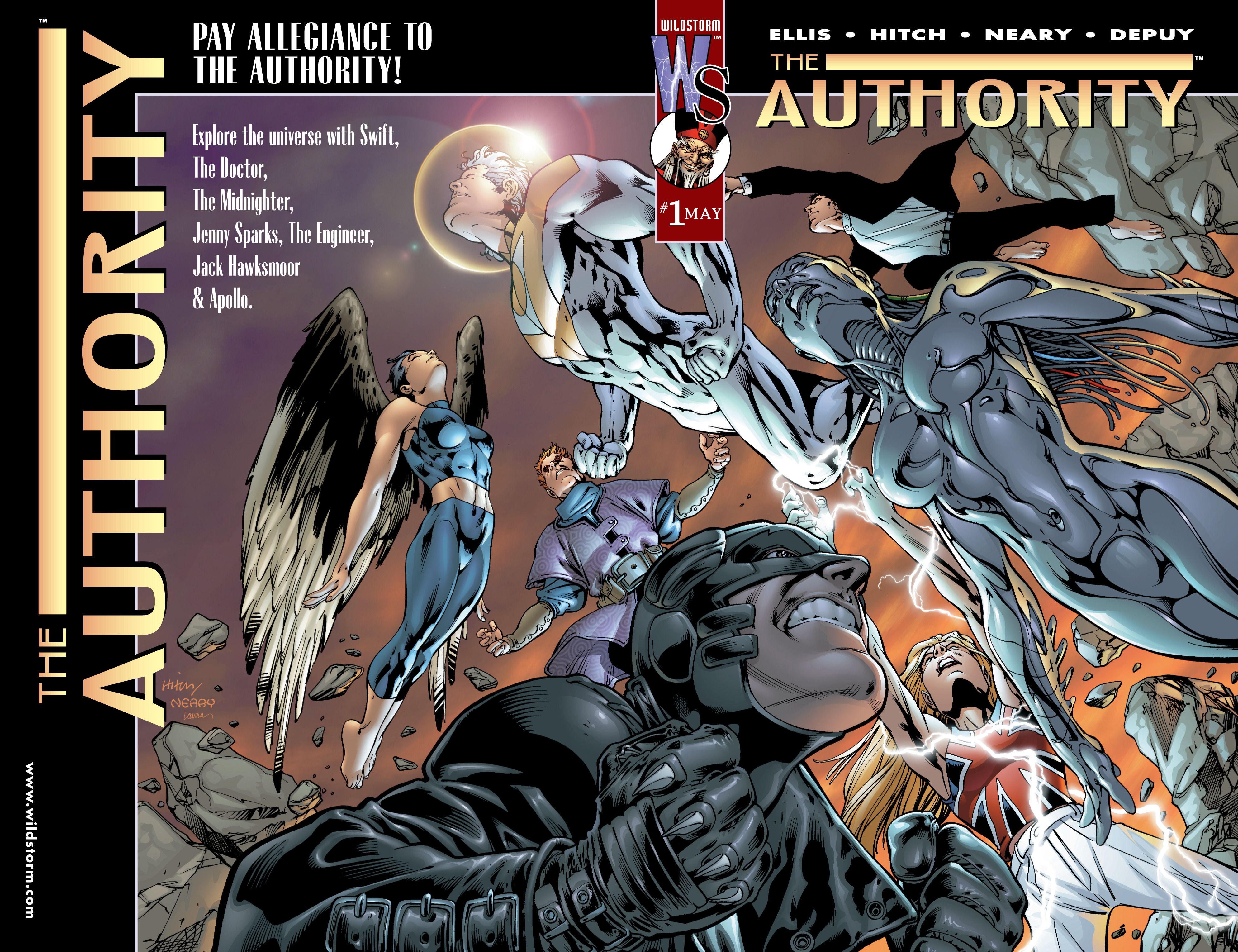 The cover of Authority #1