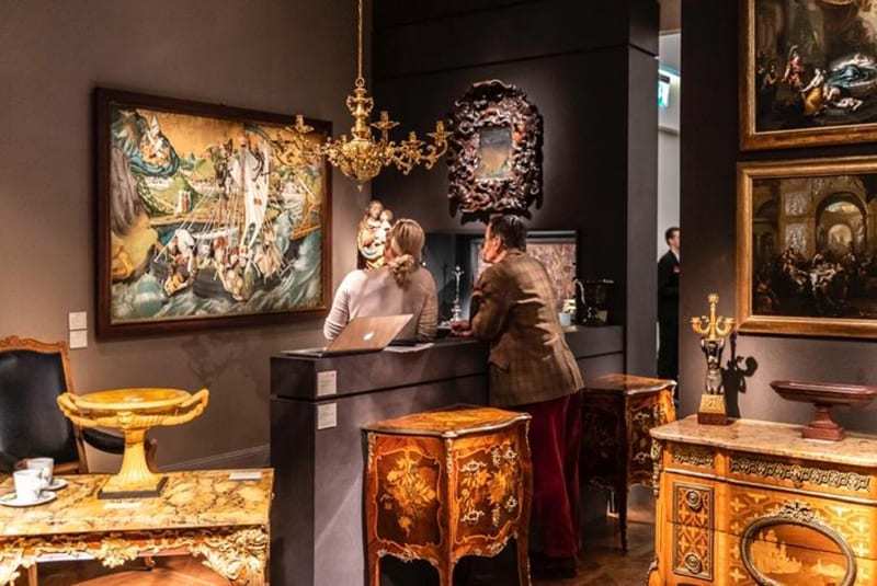 TEFAF Maastricht 2019 - Kunsthandel Peter Mühlbauer, stand 271. Courtesy of Natascha Libbert.