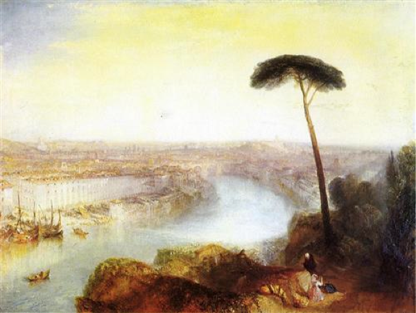 8. J. M. W. Turner Rome (from Mount Aventine) (1835) sold at Sotheby's London on December 3, 2014, for $47,609,515.