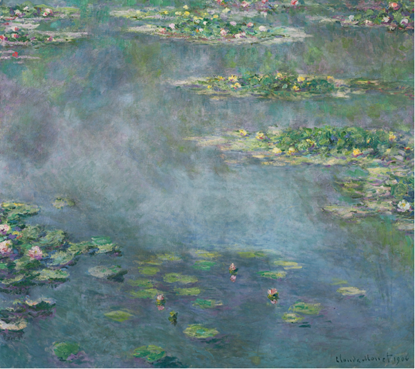 7. Claude Monet Nymphéas (1906) sold at Sotheby's London on June 23, 2014 for $53,959,007.
