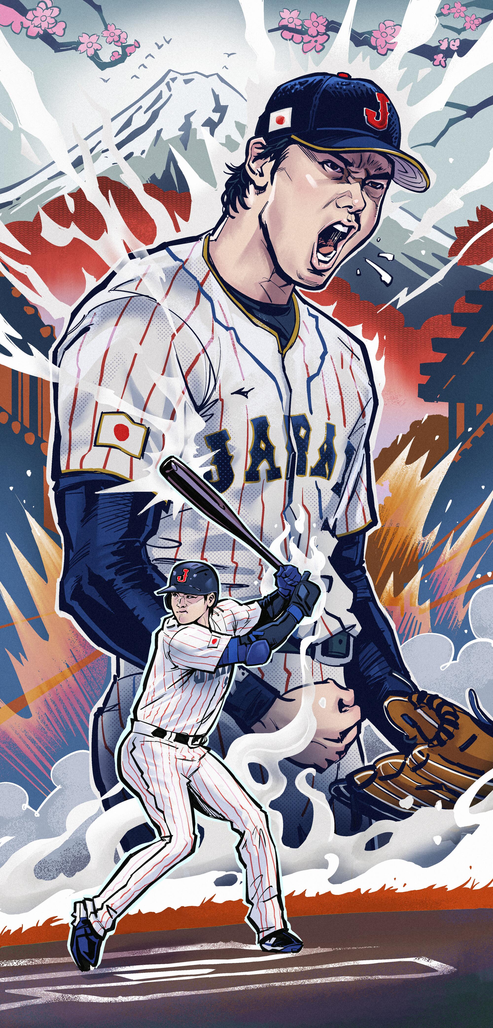 5 artists from L.A. to Osaka made posters of Shohei Ohtani for us ...