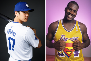 Shohei Ohtani and Shaquille O'Neal