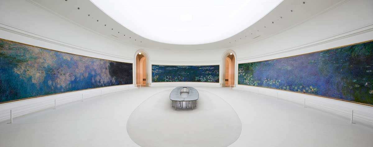 musee orangerie water lilies photography