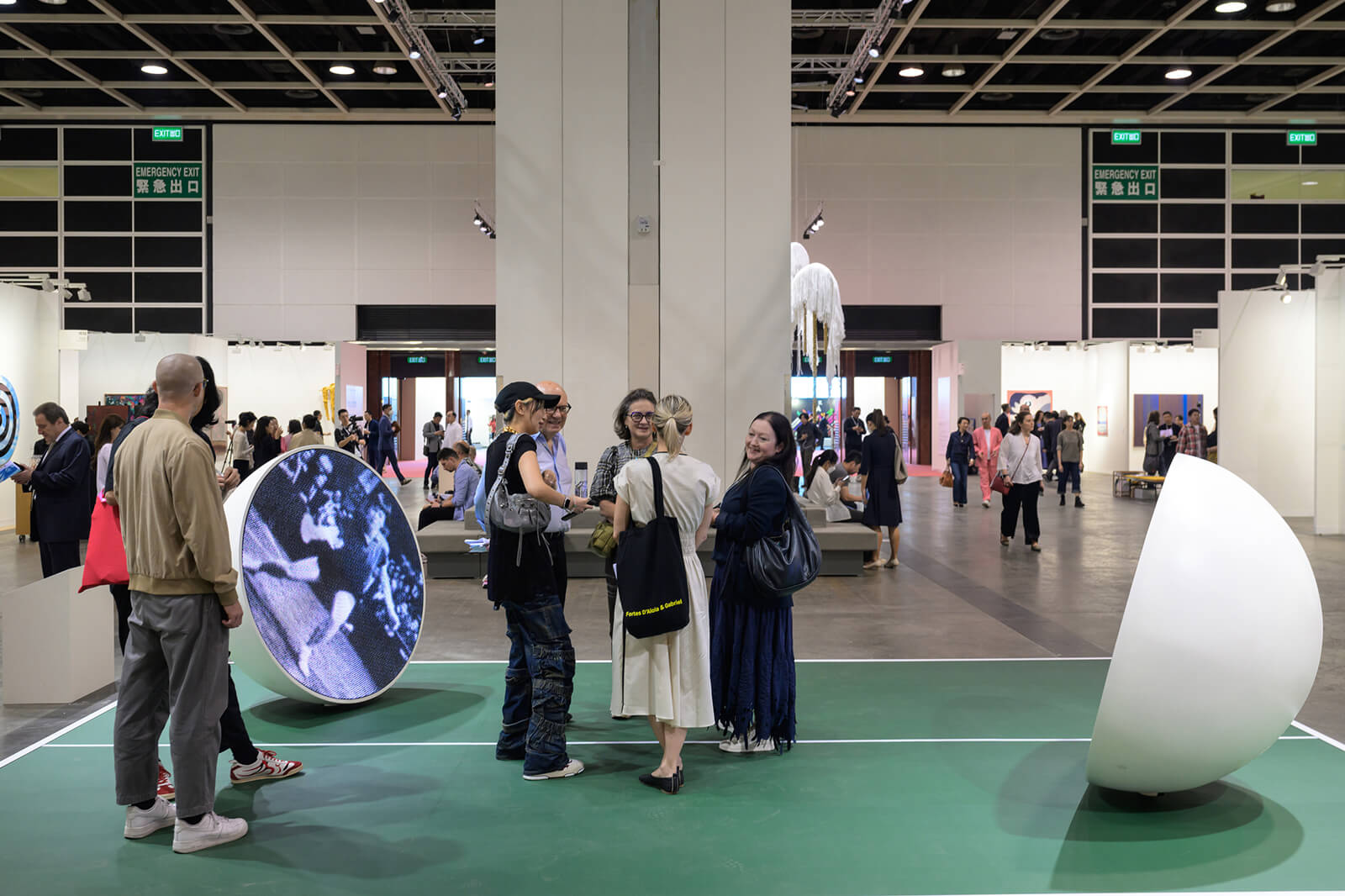 Installation view of Friendship First, Competition Second, 2024, Ota Fine Arts, Ming Wong | Encounters |Art Basel Hong Kong 2024 |STIRworld