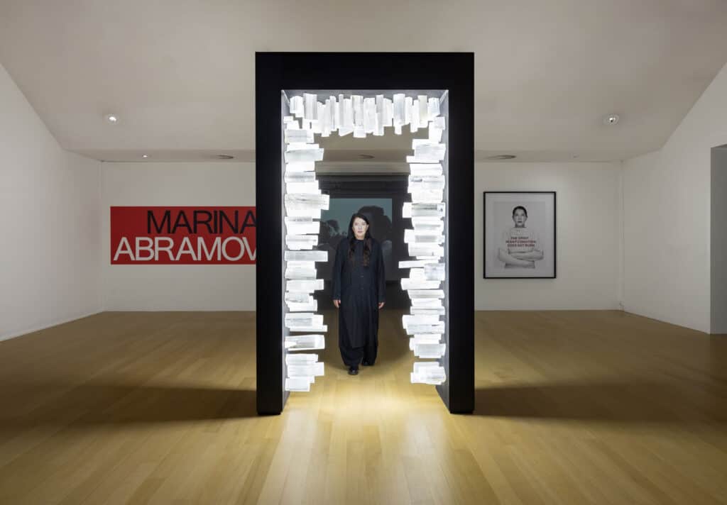 1. Installation view, Marina Abramović, Stedelijk Museum Amsterdam, 2024. Photo by Peter Tijhuis.