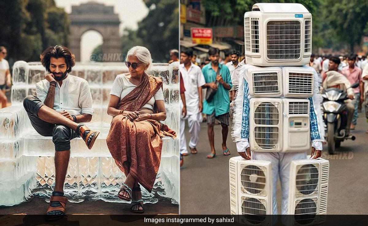 Ice Couch To Ice Helmet: AI Artist Imagines Summer In 'Parallel Universe'