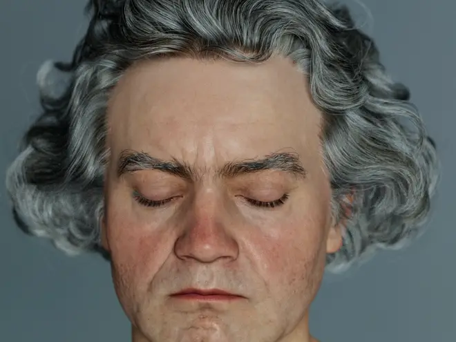 Beethoven reincarnated using life mask