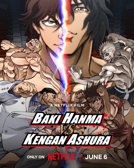 baki hanma vs kengan ashura anime key visual