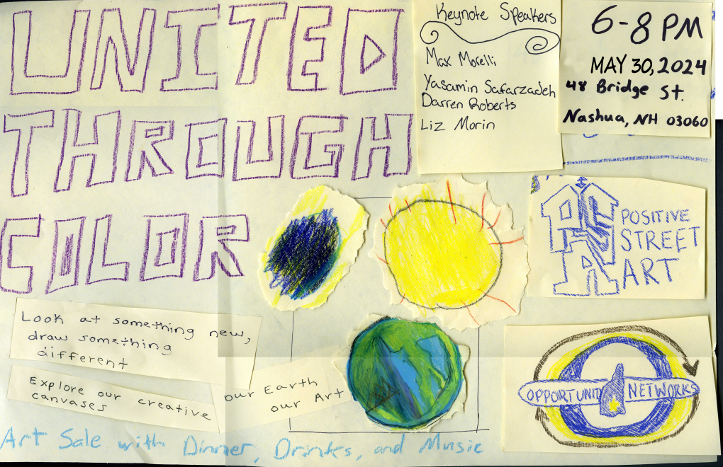United Through Color Flyer