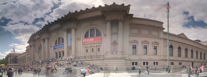 Exterior Panorama, Metropolitan Museum of Art (photo by Michael Gray, via Michael Gray's Flickrstream)